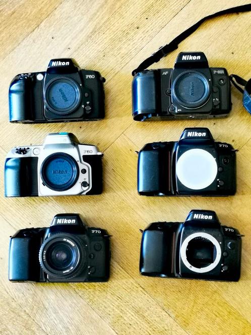 Nikon F60, F70, F801 analoge camera met autofocus, Audio, Tv en Foto, Fotocamera's Analoog, Gebruikt, Spiegelreflex, Nikon, Ophalen of Verzenden