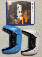PS5 + 2 Controllers + Call of Duty BO6 – Topstaat, Games en Spelcomputers, Verzenden, Gebruikt