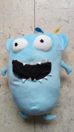 Knuffel blauw monster, Ophalen of Verzenden, Zo goed als nieuw