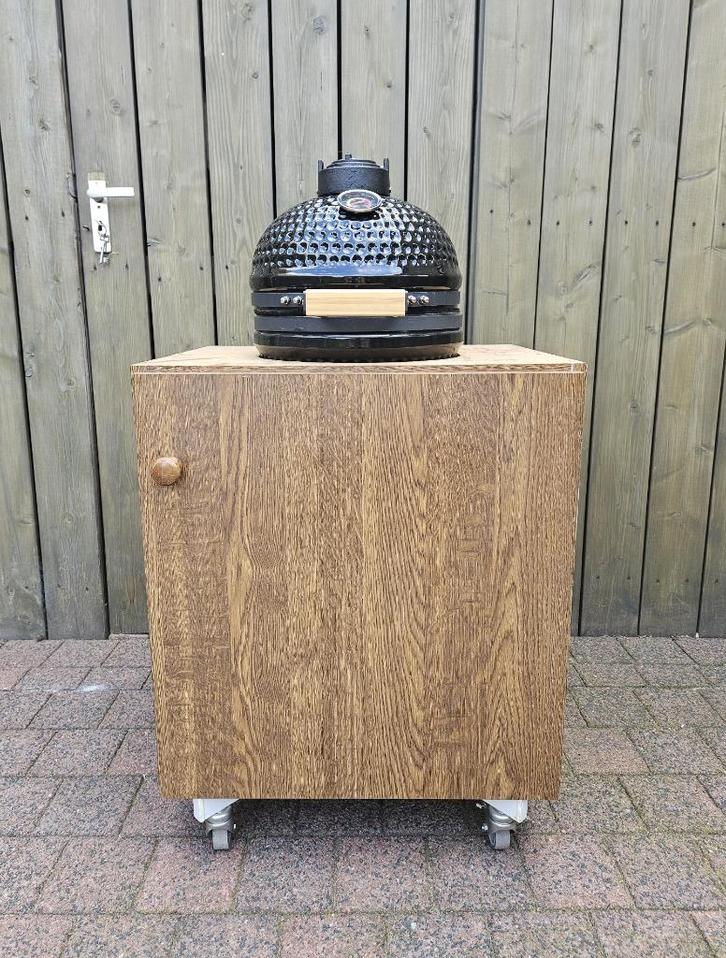 Verrijdbare ombouw mini kamado, Tuin en Terras, Barbecue-accessoires, Gebruikt, Ophalen