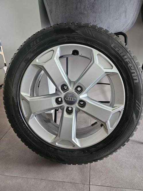 Jantes Audi 5x112 avec nouveaux pneus hiver, Autos : Pièces & Accessoires, Pneus & Jantes, Pneu(s), Pneus hiver, Enlèvement