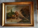 Vrachtsloep aan de sluis van V. Herremans 1942, Antiek en Kunst, Ophalen