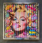 Elmago ‘Marylin pop bubble gum 3’ 65x65cm, Ophalen of Verzenden