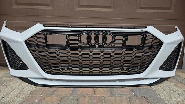 Voorbumper Audi A6 C8 4K RS6 RS 6xPDC KLS ORIGINEEL BUMPER, Auto-onderdelen, Carrosserie, Bumper, Audi, Voor, Gebruikt, Herkomst onderdeel bekend