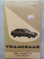 Vraagbaak Opel Kadett D, Ophalen of Verzenden