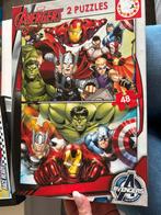 2 puzzels avengers, Ophalen of Verzenden, Gebruikt