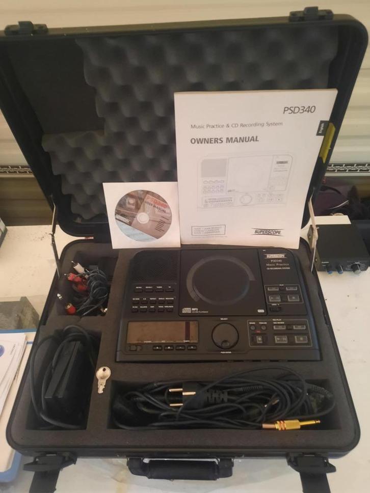 Superscope PSD 340, Audio, Tv en Foto, Overige Audio, Tv en Foto, Zo goed als nieuw, Ophalen of Verzenden