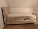 Gloednieuw Boxspring met Opbergruimte 120x200 cm, Huis en Inrichting, Ophalen, Beige, Zo goed als nieuw, 120 cm