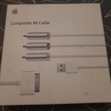 APPLE: COMPOSITE AV CABLE*NEW*ONGEBRUIKT* beschikbaar voor biedingen