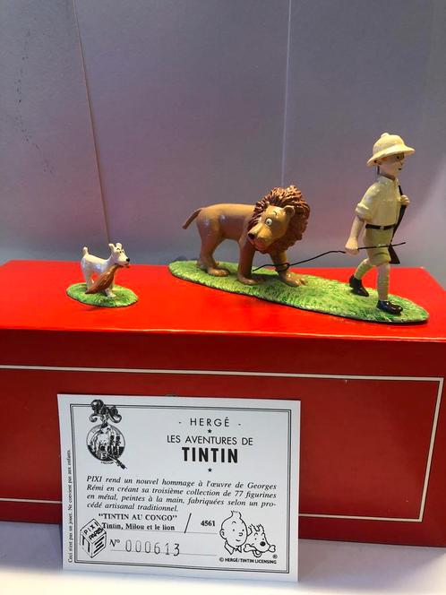 Tintin au Congo, Collections, Personnages de BD, Tintin