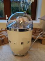 Smeg citruspers 50's style crème glanzend, Elektronische apparatuur, Juicers, Ophalen of Verzenden, Nieuw, Elektrisch, Citruspers