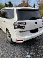 Citroën c4 grand Picasso 1.6BlueHdi 7 pl euro 6 full opt, Te koop, Stof, 1600 cc, Zwart