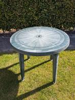 Ronde Tuintfel, Tuin en Terras, Tuintafels, Ophalen, Gebruikt, Rond, Plastic
