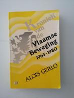 KRONIEK VAN DE VLAAMSE BEWEGING 1965 - 1980, Boeken, Geschiedenis | Nationaal, Ophalen of Verzenden, Alois Gerlo, 20e eeuw of later