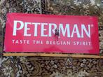 652) reclamebord Peterman Jenever, Ophalen of Verzenden, Zo goed als nieuw, Reclamebord