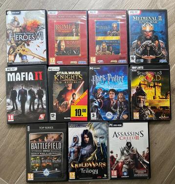 Jeux PC à vendre en parfait état. disponible aux enchères