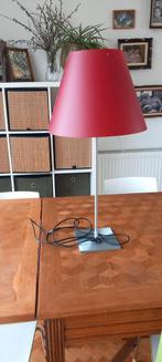 Luceplan tafellamp Italiaans design, rood, Zo goed als nieuw, Ophalen