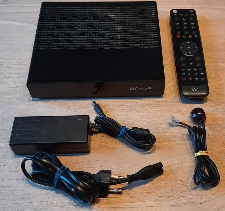 Vu+ Solo SE V2 Full HD avec 1 Twin Tuner DVB-S/S2, Audio, Tv en Foto, Schotelantennes, Gebruikt, (Schotel)antenne-accessoires