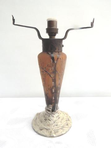 pied de lampe daum nancy  art nouveau  beschikbaar voor biedingen