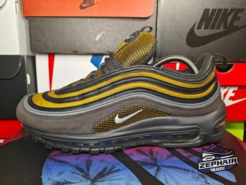 Nike Air Max 97 'Black Bronzine' EU45 2023, Enlèvement ou Envoi, Nike, Porté, Baskets