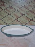 Plat à cuisson vintage en céramique émaillée en bon état., Antiquités & Art, Antiquités | Céramique & Poterie, Enlèvement