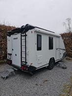 KNAUS SPORT & FUN BLACK motorfiets caravan (2020), Caravans en Kamperen, Caravans, Dwarsbed, Overige, Knaus, 1000 - 1250 kg