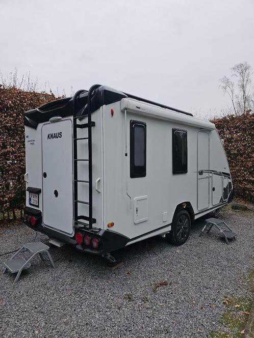 Caravane moto KNAUS SPORT & FUN BLACK (2020), Caravanes & Camping, Caravanes, Particulier, jusqu'à 4, 1000 - 1250 kg, Autre, Knaus