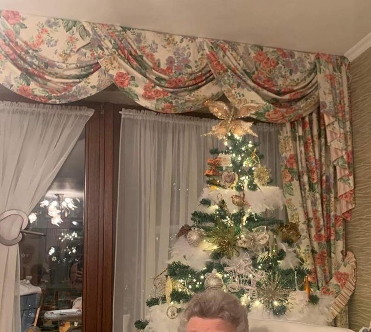 Tenture, Huis en Inrichting, Stoffering | Gordijnen en Lamellen, Gebruikt, 200 cm of meer, 200 cm of meer, Rood, Ophalen