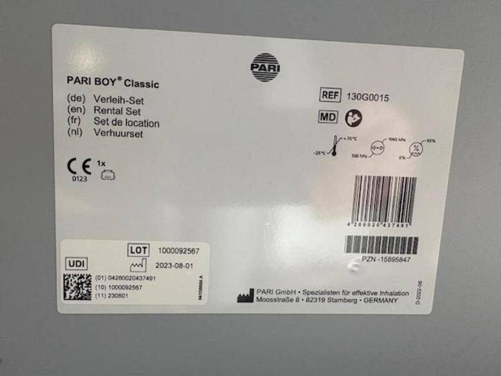 Inogen ONE G4 8 Cell, Diversen, Verpleegmiddelen, Zo goed als nieuw, Ophalen