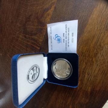 5 ECU 1998 en argent 925, Enlèvement ou Envoi, Argent, Argent
