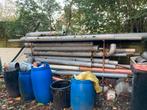 Gratis buizen en bochten, Doe-het-zelf en Bouw, Buizen en Afvoer, Ophalen, Zo goed als nieuw, PVC, Afvoer