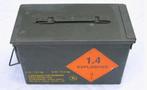 Metalen munitiekoffers Cal .50, Ophalen of Verzenden, Landmacht, Overige typen
