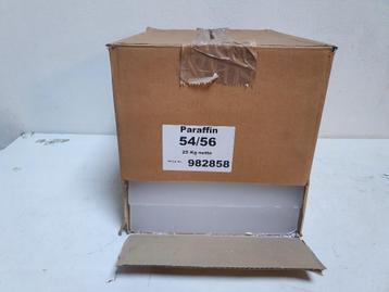 Parrafin Wax 54/56 Nieuw doos van 25Kg
