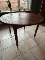 Houten tafel met inklapbare zijkanten, Ophalen