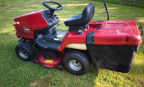 Zitmaaier Toro DH210 17,5 pk + hydrostatisch mulchen, Tuin en Terras, Zitmaaiers, Gebruikt, 90 tot 120 cm, Elektrische starter