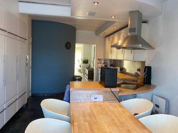 KEUKEN - ophalen 1 en/of 2/11/25, Huis en Inrichting, Keuken | Complete keukens, Gebruikt, Overige typen, Wit, Hout, Hoogglans of Gelakt