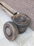 VW T3 4x originele velgen 185 R14C met wieldoppen, Velg(en), Gebruikt, Ophalen of Verzenden, 185 mm