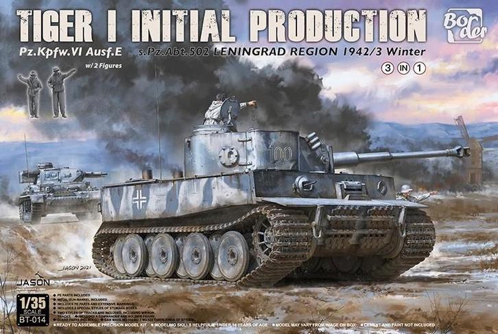 TIGER I INITIAL PRODUCTION S.PZ.ABT.502 LENINGRAD 1942/43, Hobby & Loisirs créatifs, Modélisme | Voitures & Véhicules, Neuf, Tank