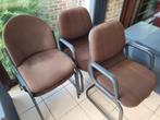 4 bureaustoelen Bulo, Huis en Inrichting, Ophalen, Zo goed als nieuw, Bruin, Bureaustoel