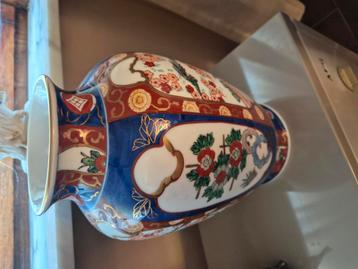Beau vase chinois peint à la main, Enlèvement