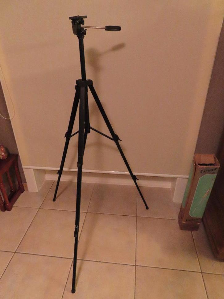 Trépied appareil photo, Audio, Tv en Foto, Fotografie | Statieven en Balhoofden, Zo goed als nieuw, Driepoot, Ophalen of Verzenden