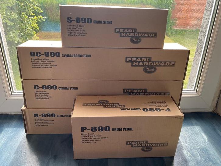 Kit Hardware Pearl neuf (ancien stock), Muziek en Instrumenten, Drumstellen en Slagwerk, Nieuw, Pearl, Ophalen
