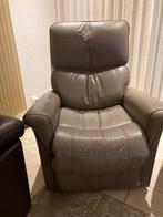 Lederen twee en driezit plus relaxzetel, Huis en Inrichting, Ophalen, Gebruikt