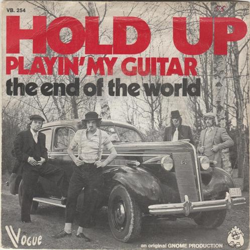 45T: Hold Up: Playin' my guitar   Blues Rock, Cd's en Dvd's, Vinyl Singles, Gebruikt, Single, Rock en Metal, 7 inch, Ophalen of Verzenden