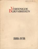vereenigde blikfabrieken 1888 - 1938, Gelezen, Verzenden, Overige onderwerpen, Westerman dr. j.c.