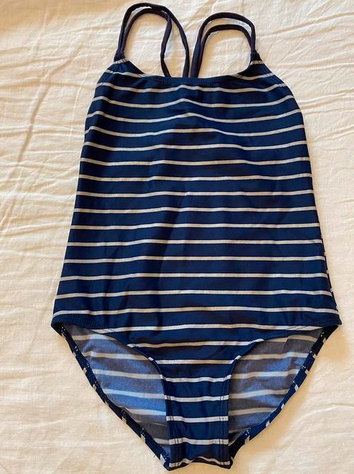 Badpak Veritas maat 140 - 146 donkerblauw met zilver, Kinderen en Baby's, Kinderkleding | Kinder-zwemkleding, Gebruikt, Badpak