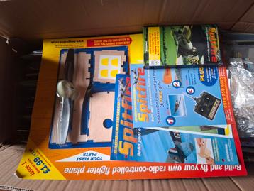 Set van 38 nummers van de Spitfire De Agostini-kit. beschikbaar voor biedingen