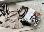 Tula draagzak free to grow linen carrier sand, Kinderen en Baby's, Overige merken, Ophalen of Verzenden, Zo goed als nieuw, Rug