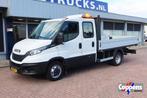 Iveco Daily 35C16 HI Matic Dubbele cabine open 7 persoons ui, Auto's, Automaat, Iveco, Wit, Bedrijf