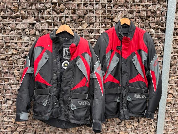 Vintage set Richa Bears Jacket motorjas, man- en vrouwmodel, Motoren, Kleding | Motorkleding, Jas | textiel, Dames, Heren, Tweedehands